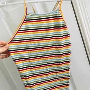 Rainbow Crop Top